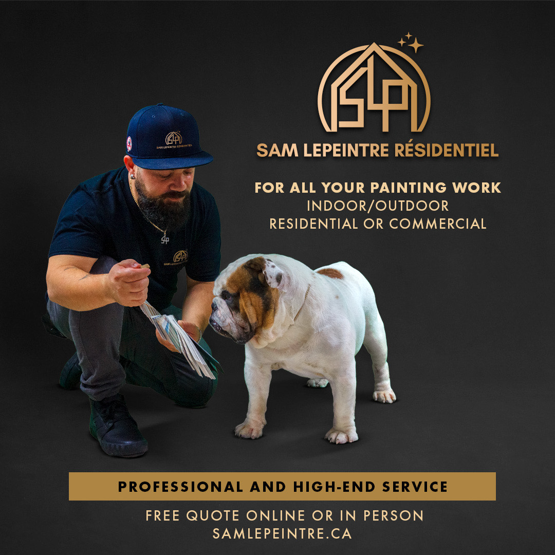 Sam Le Peintre quality painting in Montreal